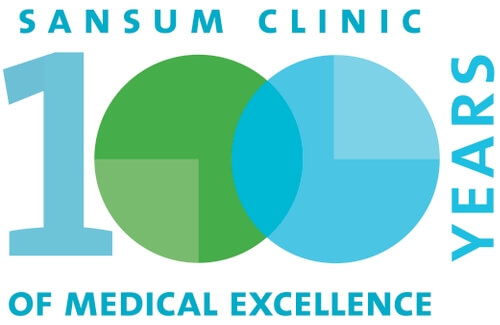 Sansum Clinic 100 years logo