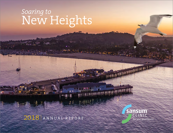 CoverImageforSansumClinic2018AnnualReport