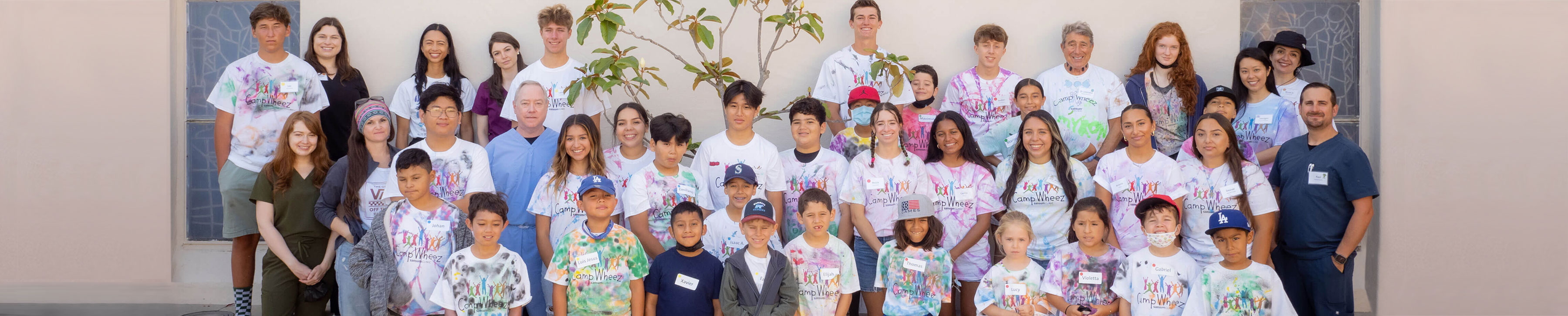 Camp Wheeze 2023 group photo