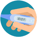Thermometershowingatemperatureof1010F