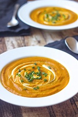 Carrot and Cashew Soup