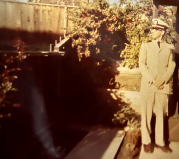 Len Grabowski in uniform