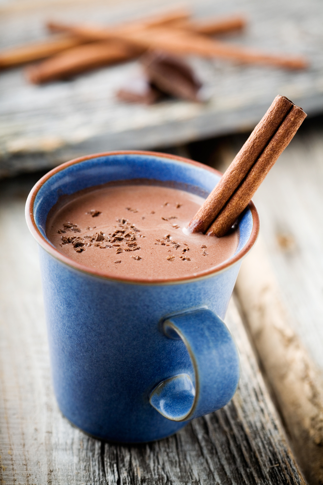 Mug of hot chocolate