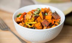 Side dish of sweet potatoes