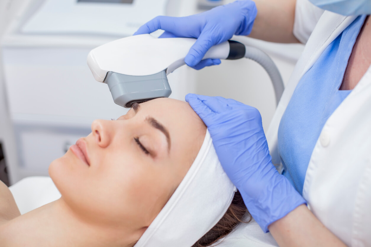 Skincareprocedure