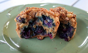 Blueberry Oatmeal Muffins