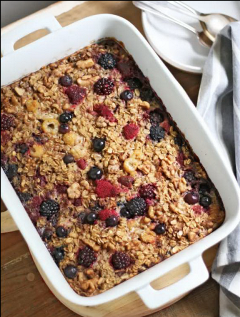 Berry Nut Breakfast Bake