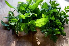 Parsley Mint Drizzle