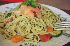 Pasta Salad with Smoked Salmon